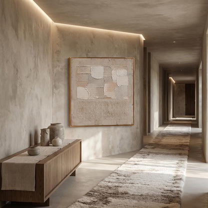 Wabi-Sabi Wall Art - Layered Stillness