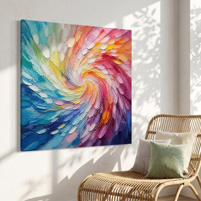 Abstract Art - Rainbow Vortex