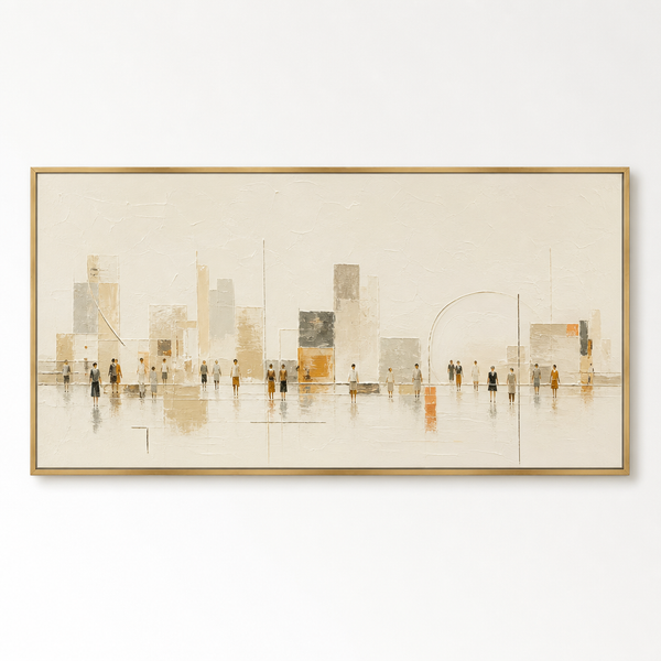 Contemporary Wall Art - Urban Serenity