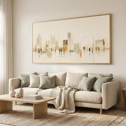 Contemporary Wall Art - Urban Serenity