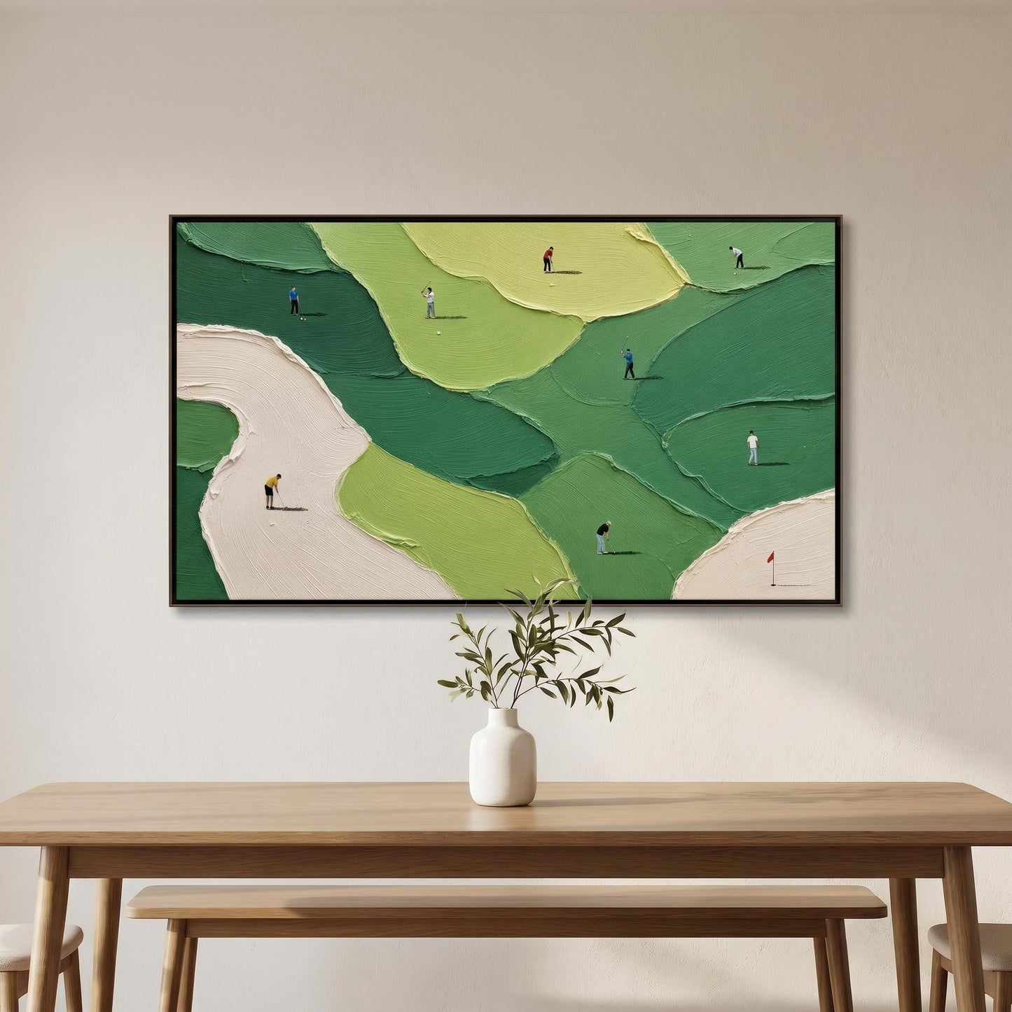Minimalism - Textured Golf Fairway