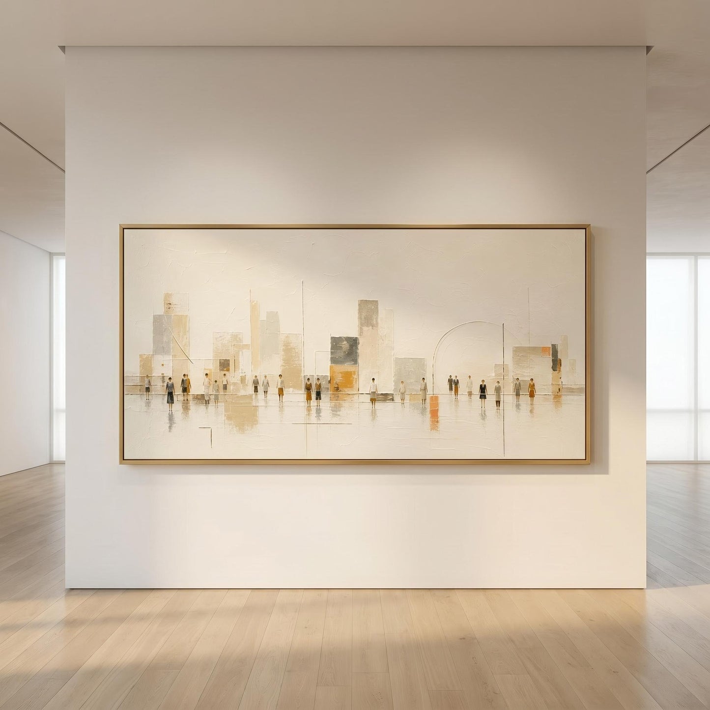 Contemporary Wall Art - Urban Serenity