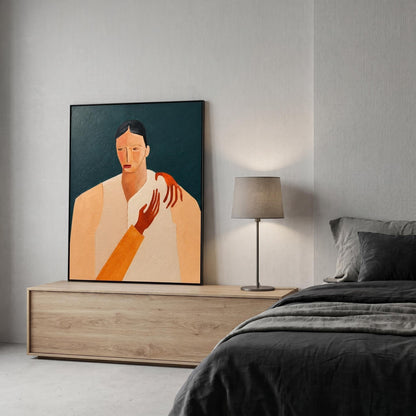 Abstract Art Painting - Protective Grace