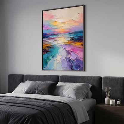 Colorful Painting - Colorful Sunset