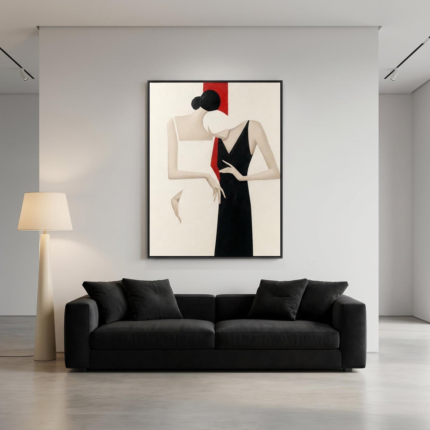 Minimalism - Black & White Grace