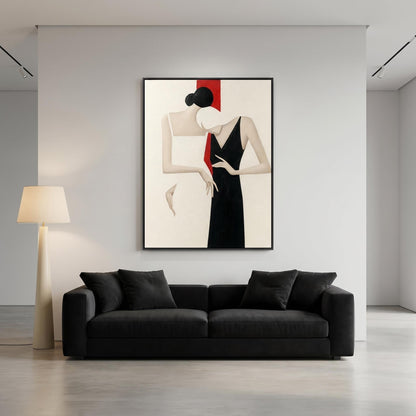 Minimalism - Black & White Grace