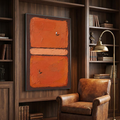 Minimalism - Textured Terracotta Stroll