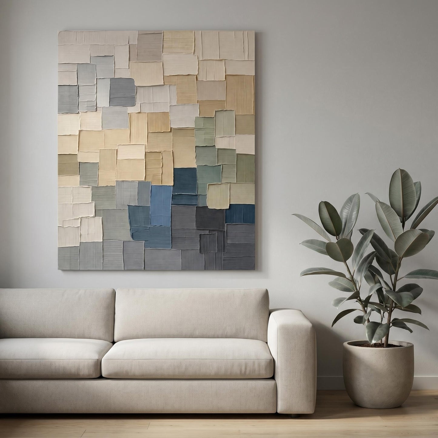 Minimalism - Gradient Patchwork