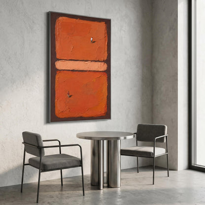 Minimalism - Textured Terracotta Stroll