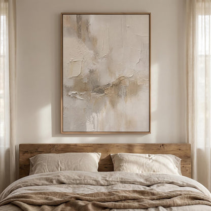 Wabi-Sabi Wall Art - Textured Neutrality