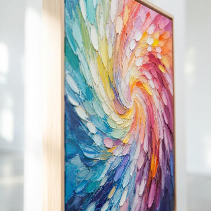 Abstract Art - Rainbow Vortex