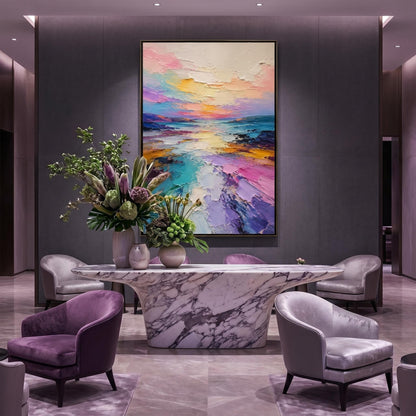 Colorful Painting - Colorful Sunset