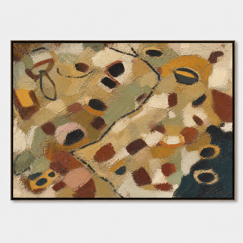 Minimalism - Textured Earthy Mosaic