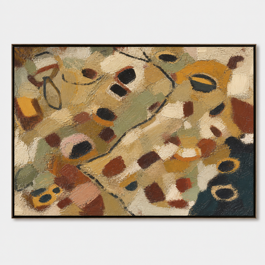 Minimalism - Textured Earthy Mosaic