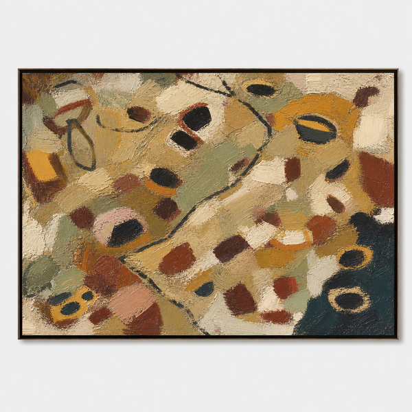 Minimalism - Textured Earthy Mosaic