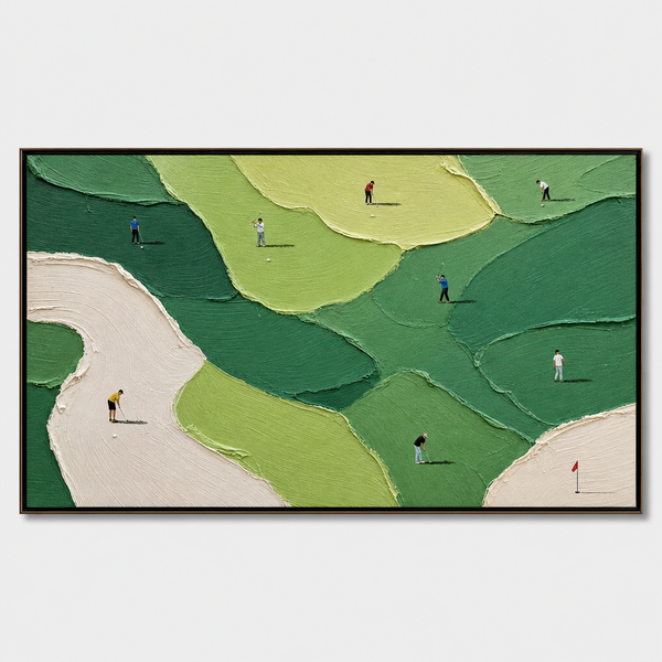 Minimalism - Textured Golf Fairway