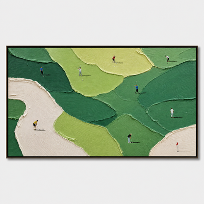Minimalism - Textured Golf Fairway