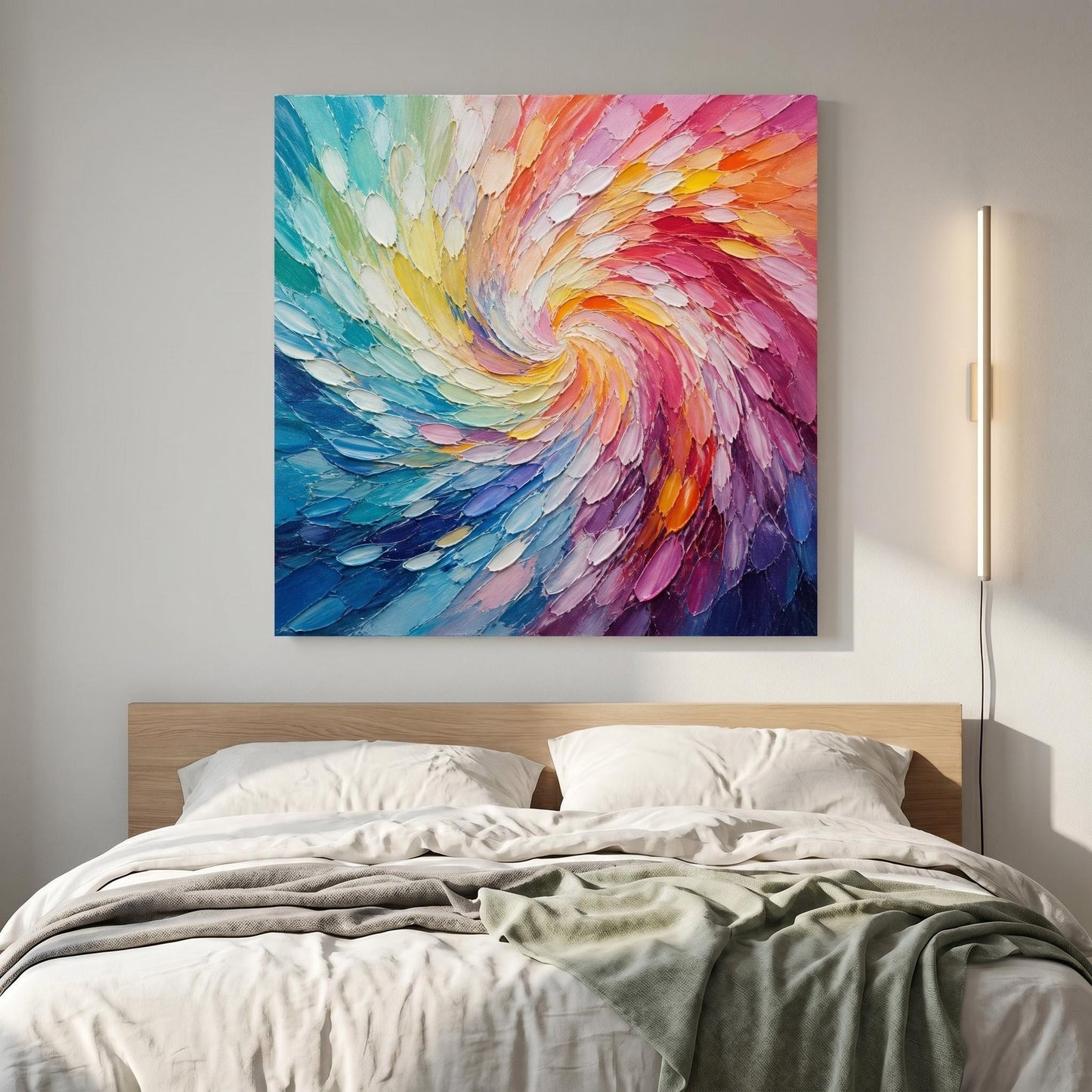 Abstract Art - Rainbow Vortex