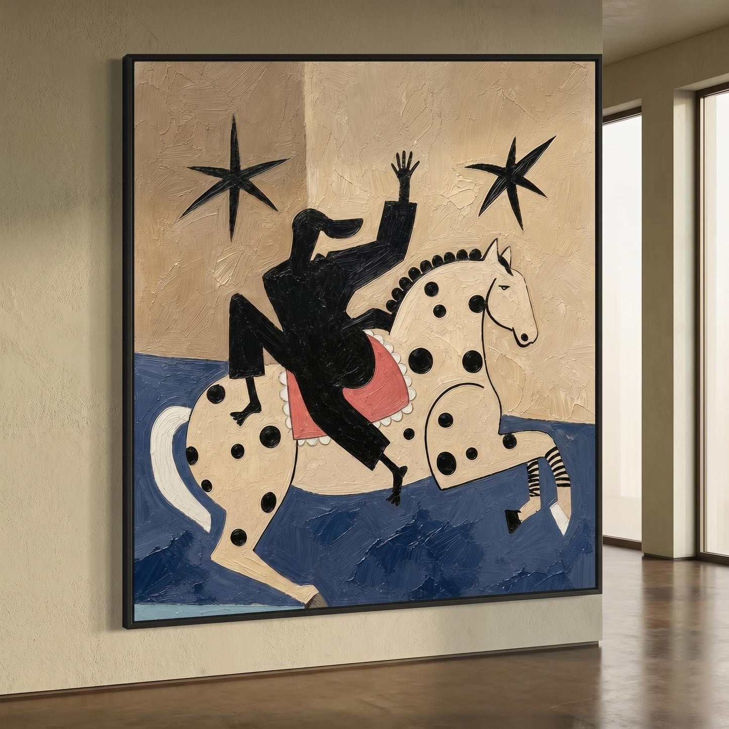 Contemporary Wall Art - Starry Rider