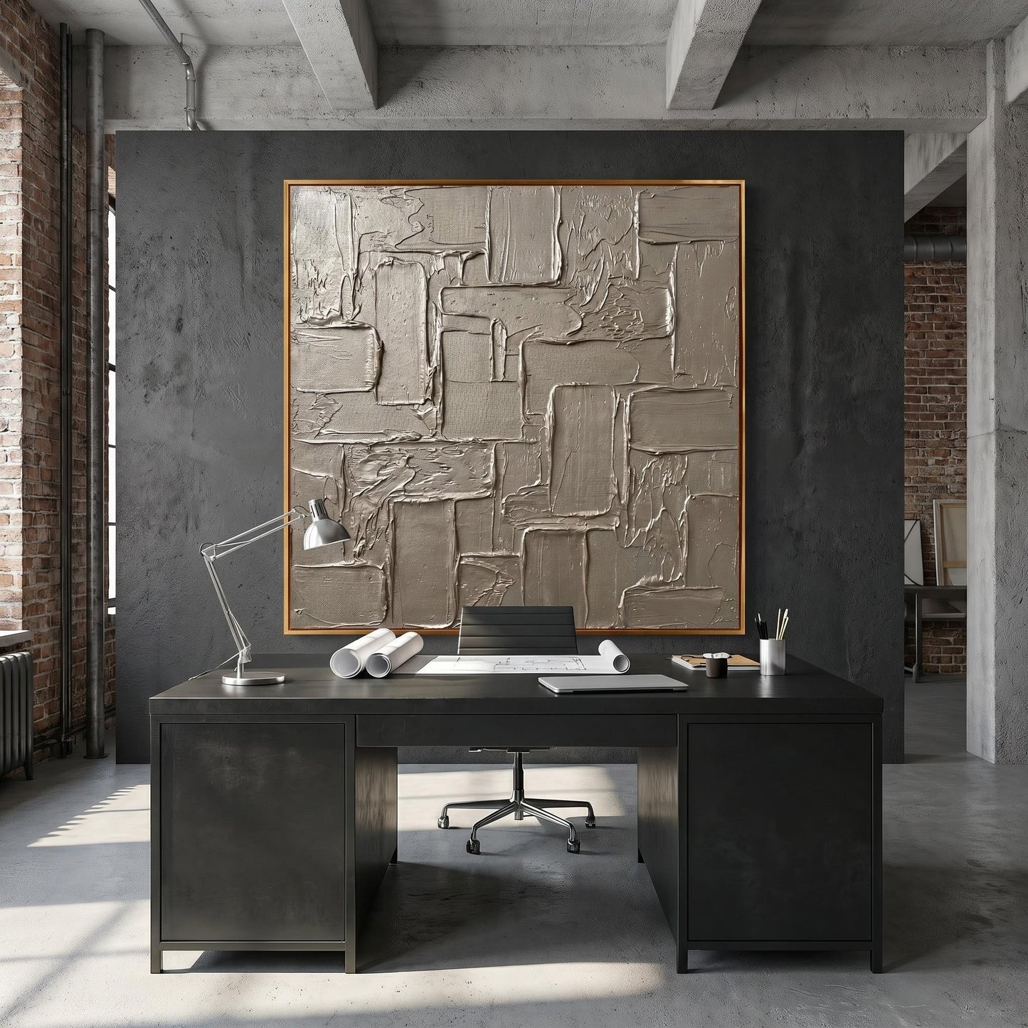 Wabi-Sabi Wall Art - Quiet Geometry