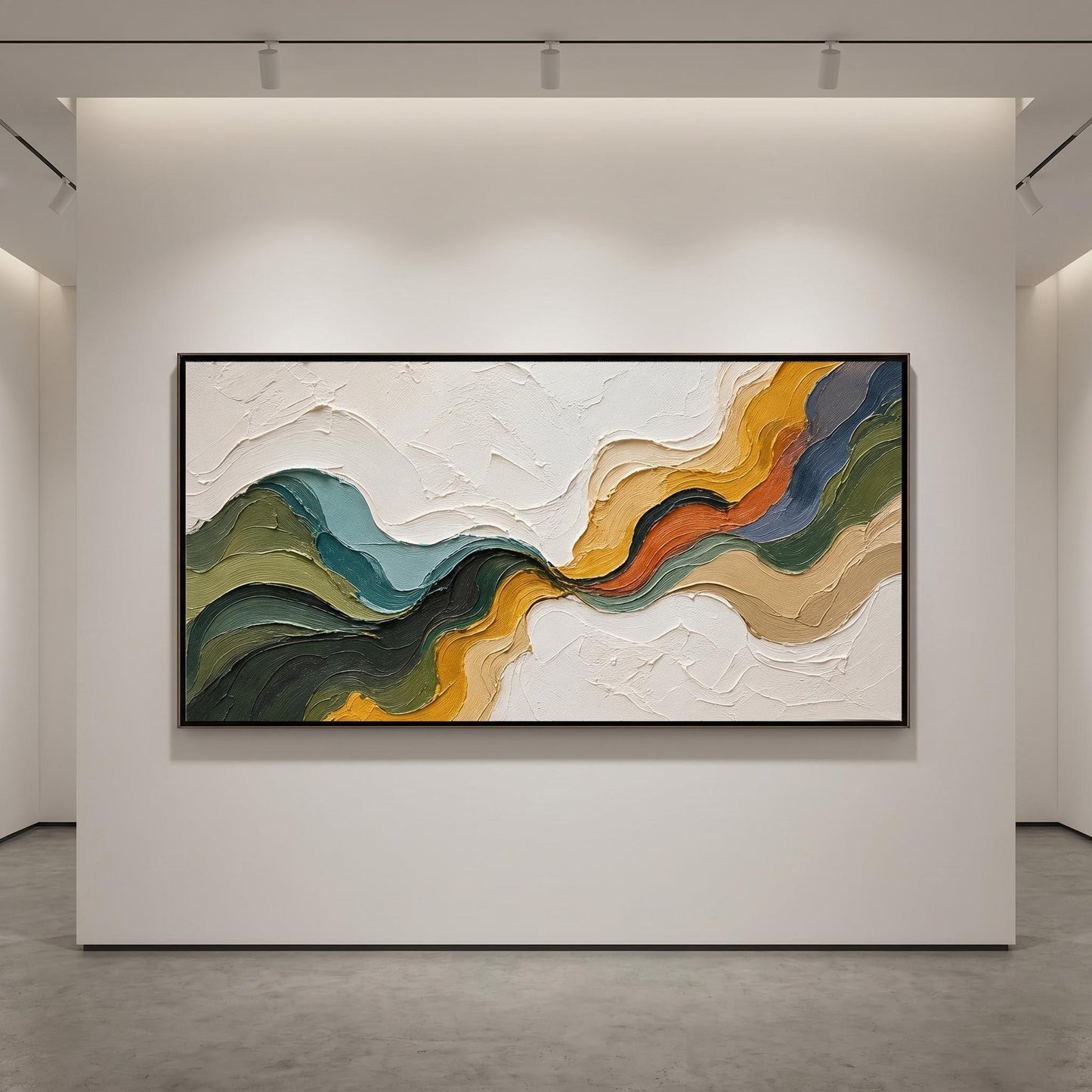 Minimalism - Textured Mountain Flow