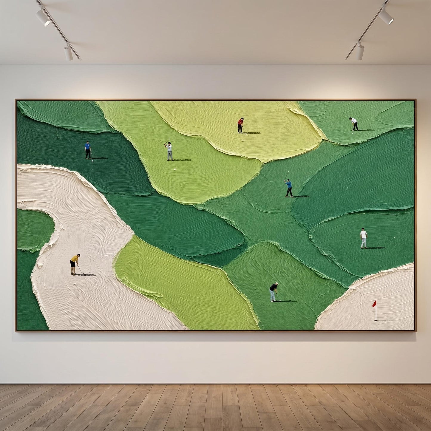 Minimalism - Textured Golf Fairway