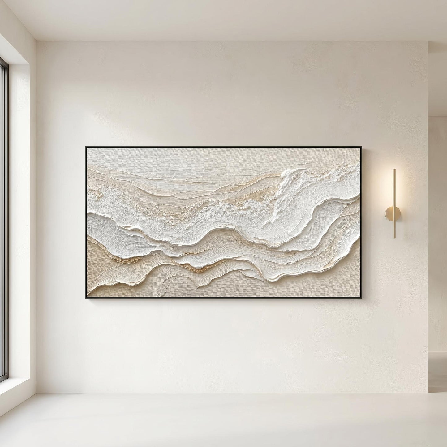 Wabi-Sabi Wall Art - Textured Tides