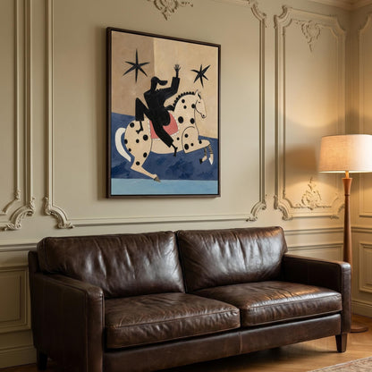 Contemporary Wall Art - Starry Rider