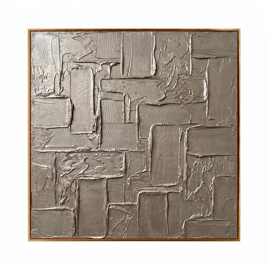 Wabi-Sabi Wall Art - Quiet Geometry