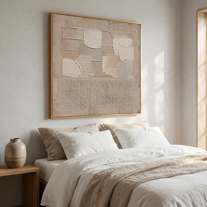 Wabi-Sabi Wall Art - Layered Stillness