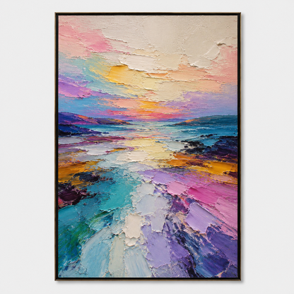 Colorful Painting - Colorful Sunset