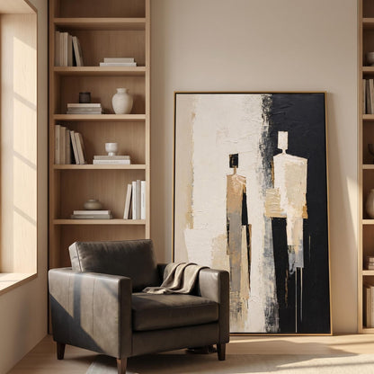 Abstract Art Painting - Two Figures