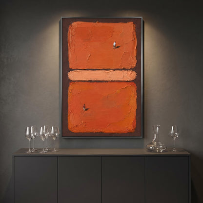 Minimalism - Textured Terracotta Stroll