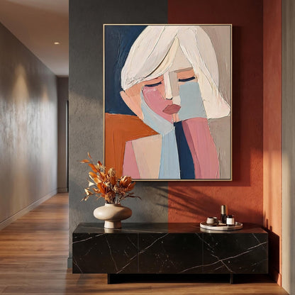 Contemporary Wall Art- Gentle Contemplation
