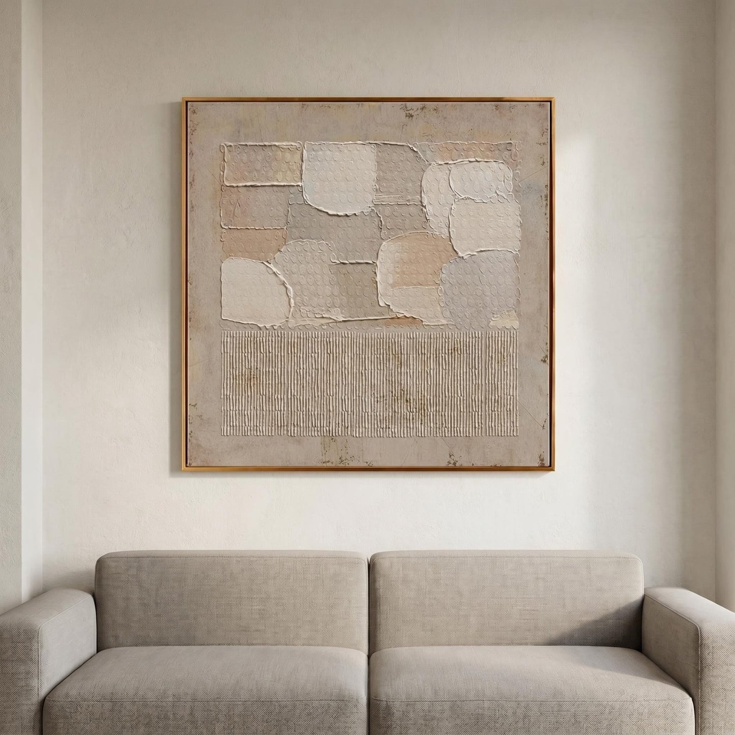 Wabi-Sabi Wall Art - Layered Stillness