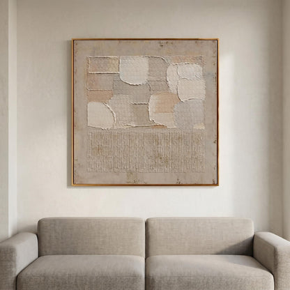 Wabi-Sabi Wall Art - Layered Stillness