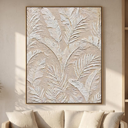 Wabi-Sabi Wall Art - Textured Palms