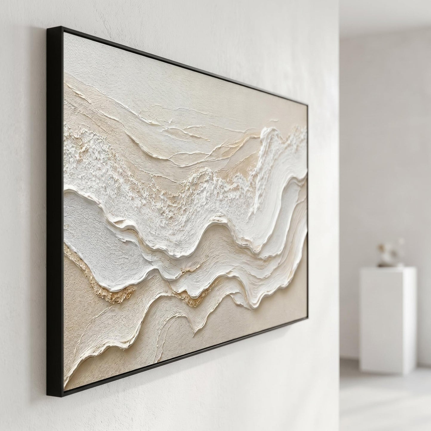 Wabi-Sabi Wall Art - Textured Tides