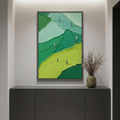 Minimalism - Textured Golf Stroll