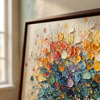 3D Textured Painting - Rainbow Tree of Life