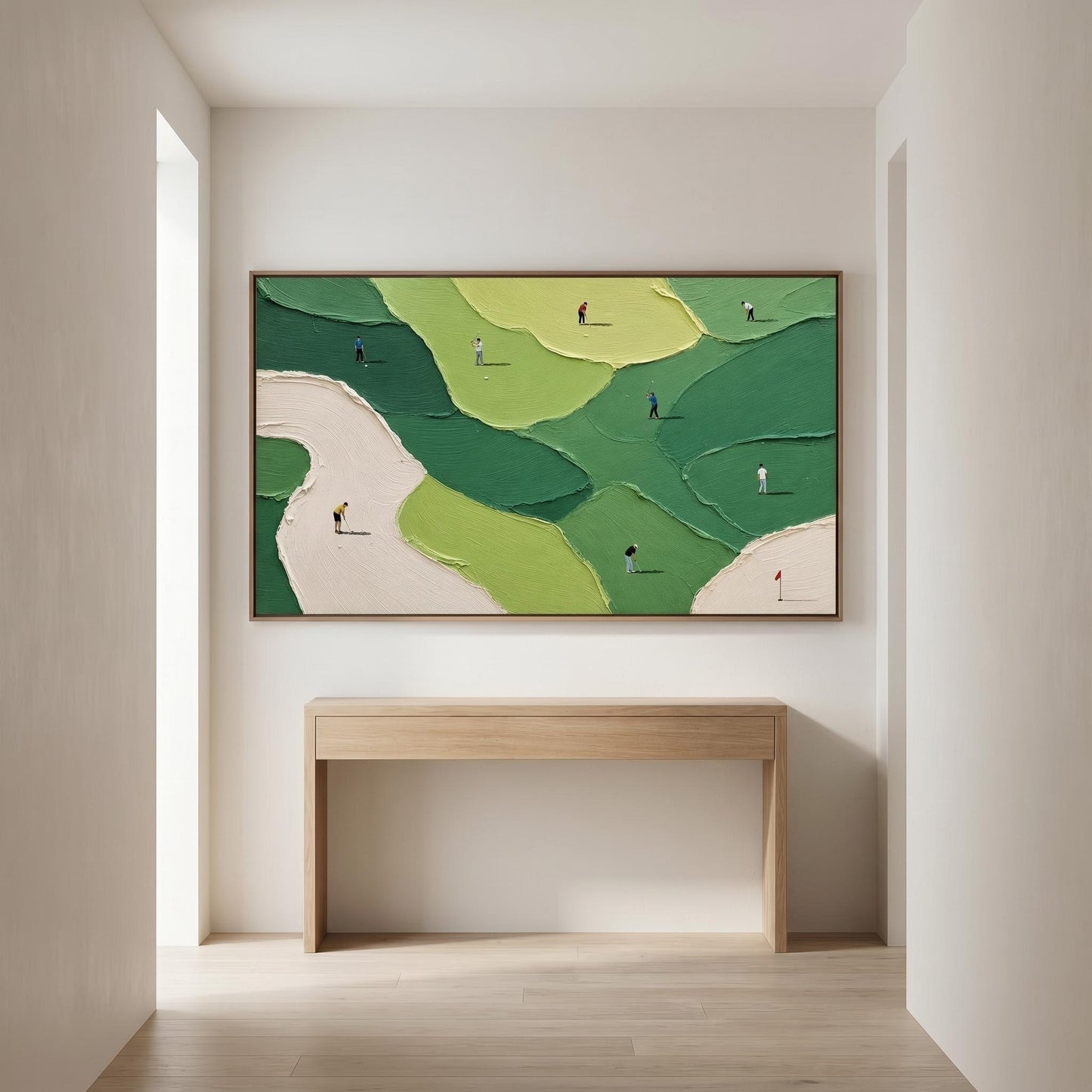 Minimalism - Textured Golf Fairway
