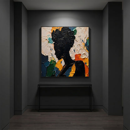 Colorful Painting - Textured Profile
