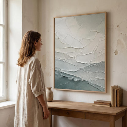 Wabi-Sabi Wall Art - Textured Shore