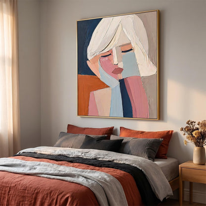 Contemporary Wall Art- Gentle Contemplation