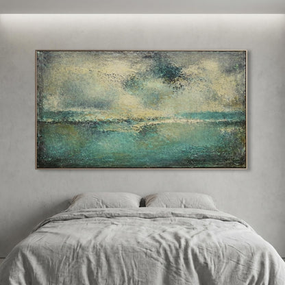 Abstract Art Painting - Misty Horizon