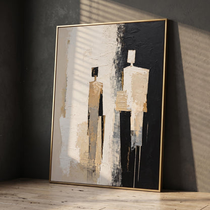 Abstract Art Painting - Two Figures