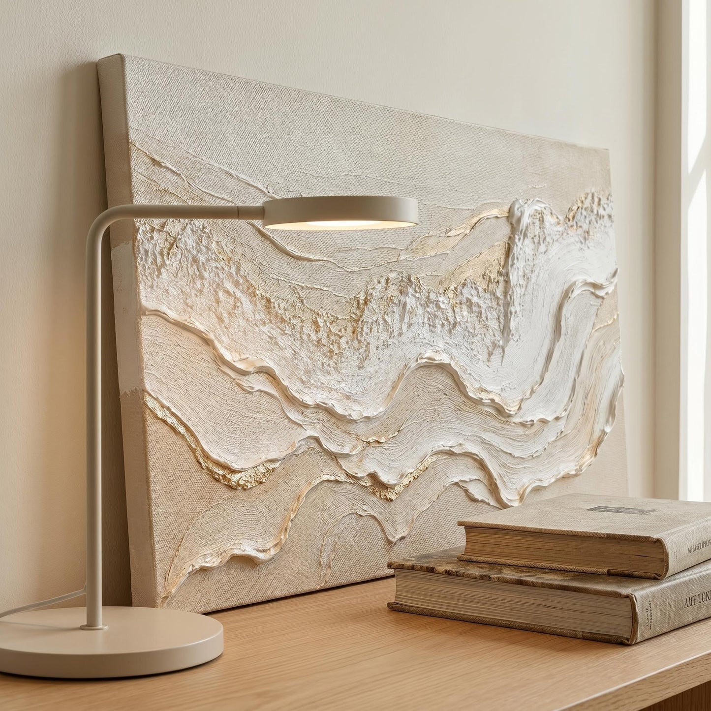 Wabi-Sabi Wall Art - Textured Tides
