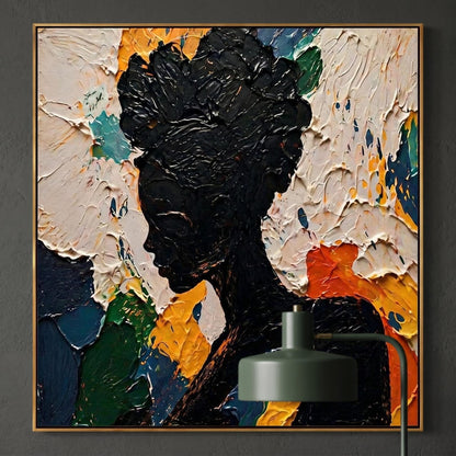 Colorful Painting - Textured Profile