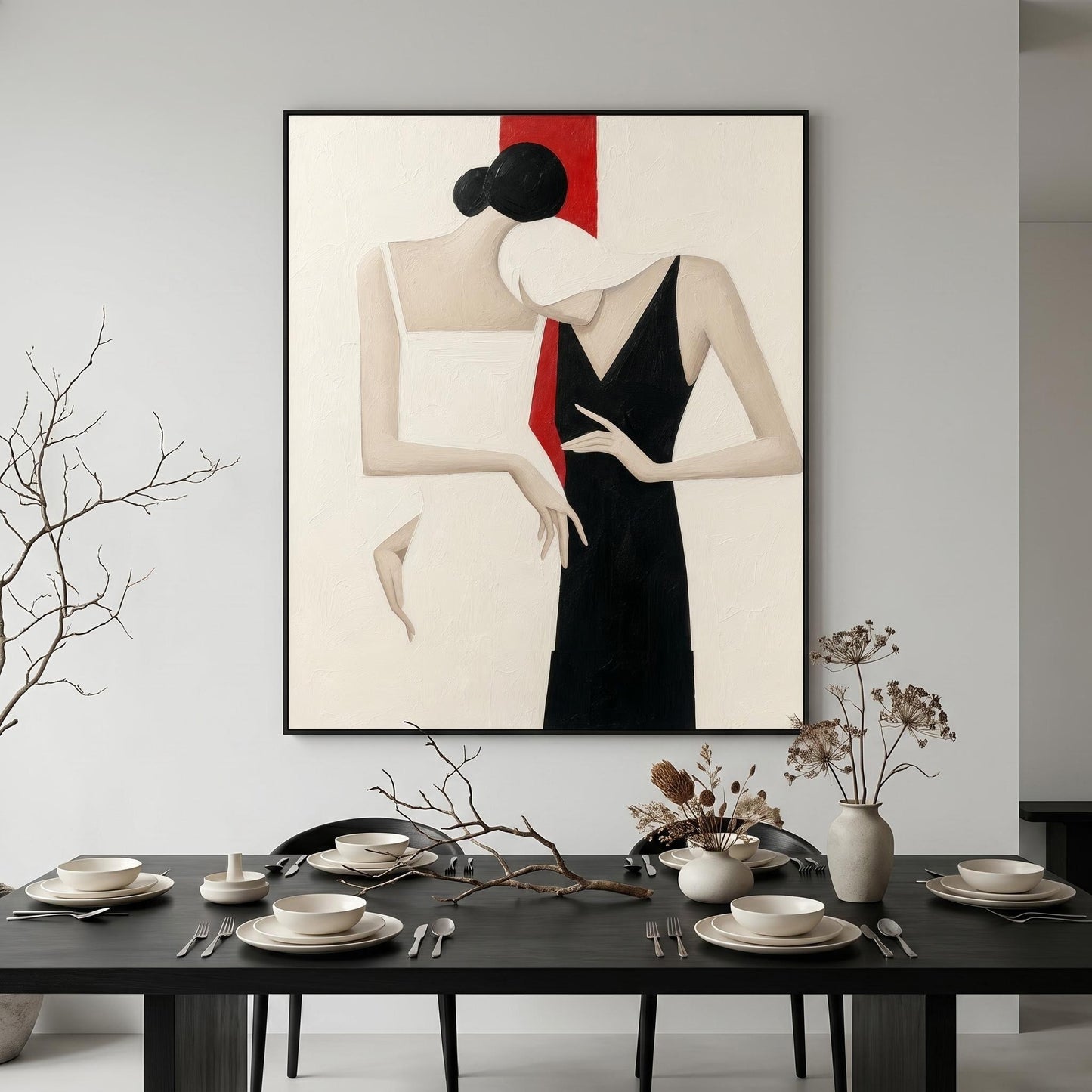 Minimalism - Black & White Grace