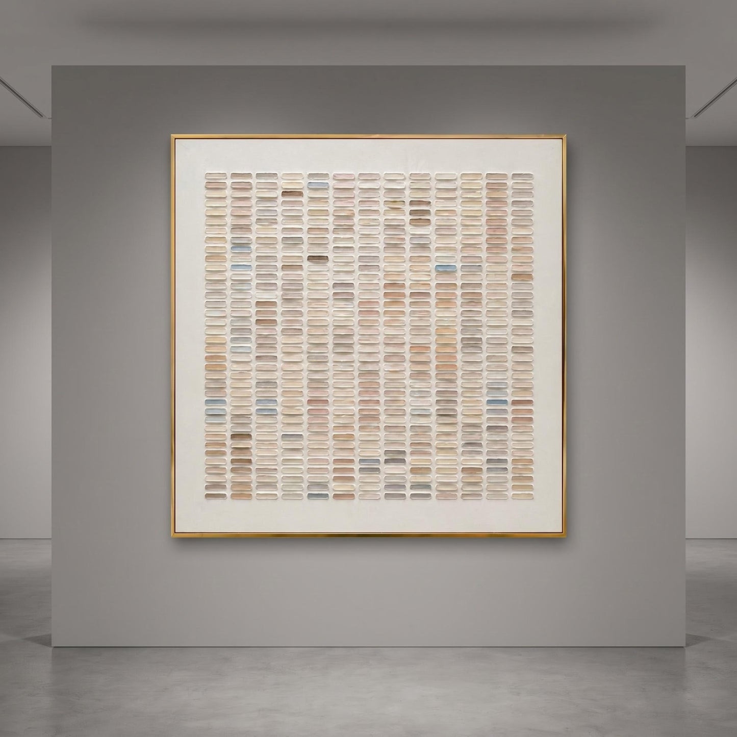 Wabi-Sabi Wall Art - Gradient Grid